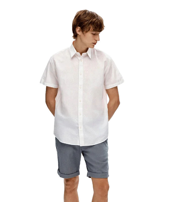 Classic Short Sleeved Shirt - White