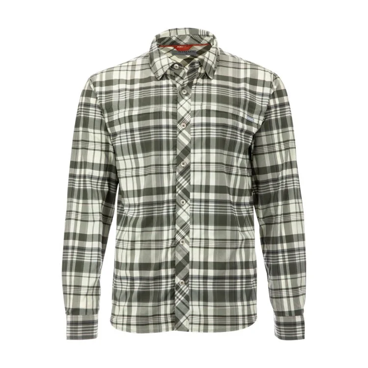 Simms Bugstopper Shirt - Foliage Madras Plaid