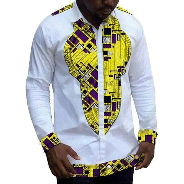 Tribe Vibes African Men Dashiki Top