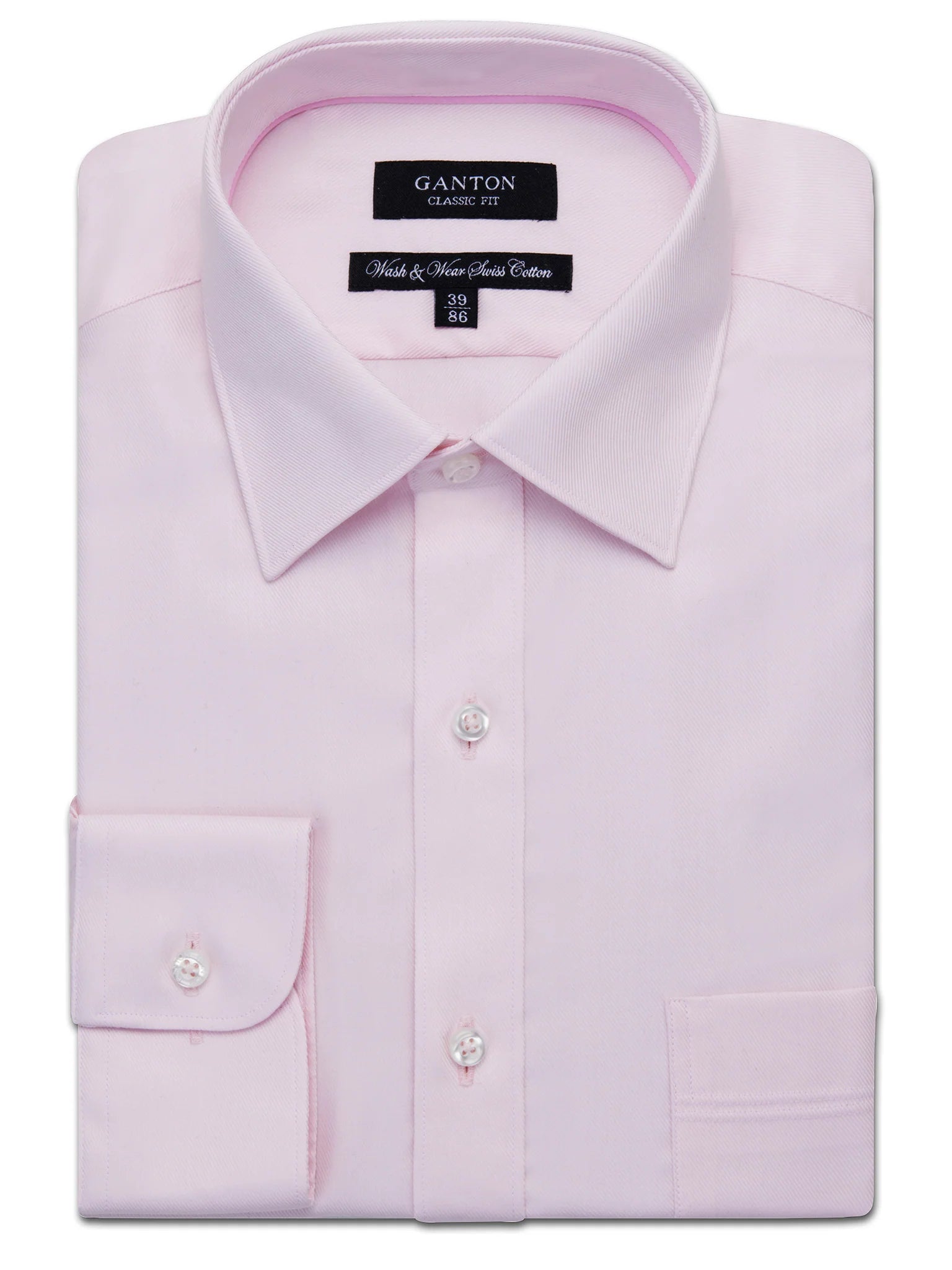 Windsor Luxury Pink Twill Shirt