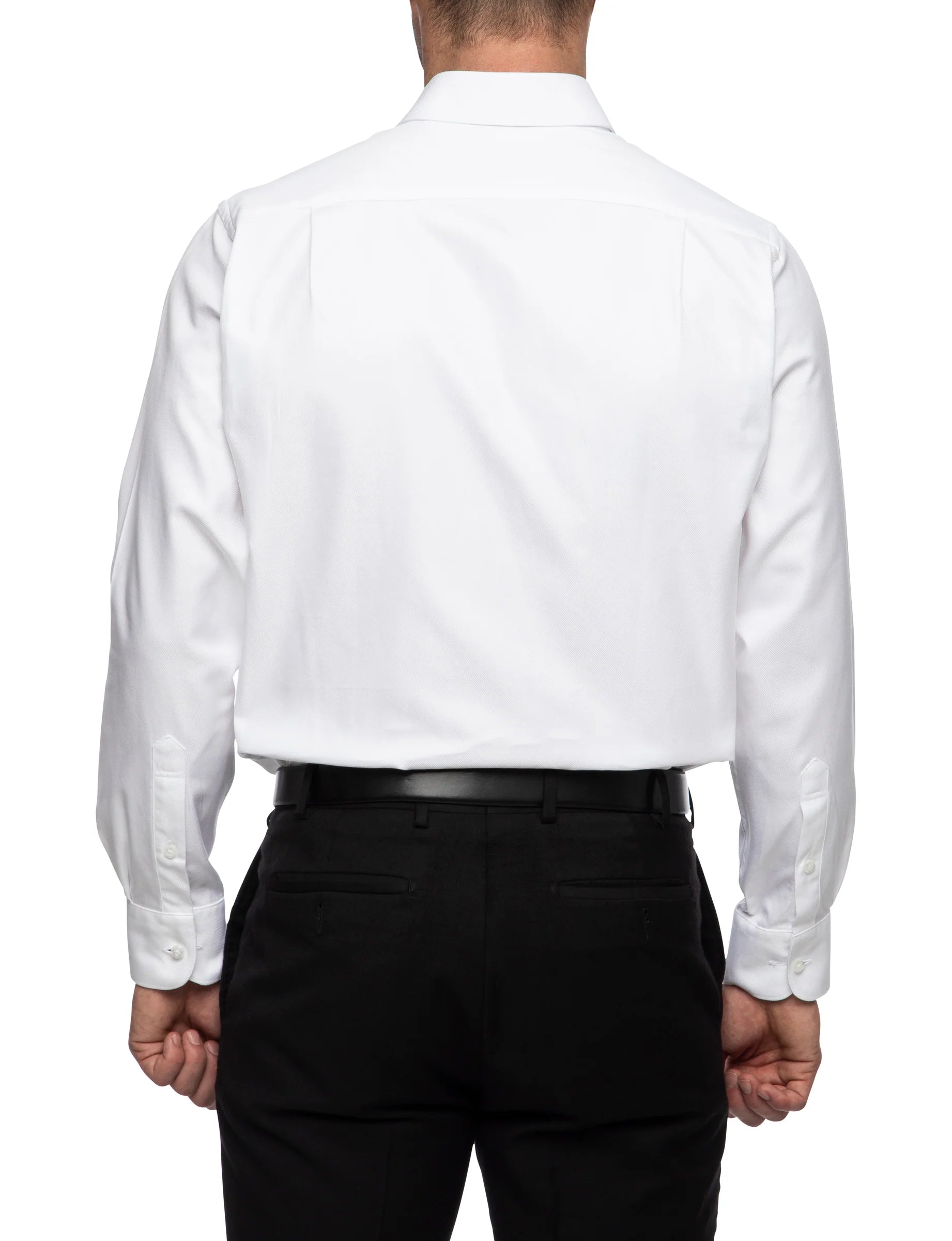 Windsor Luxury White Twill Shirt