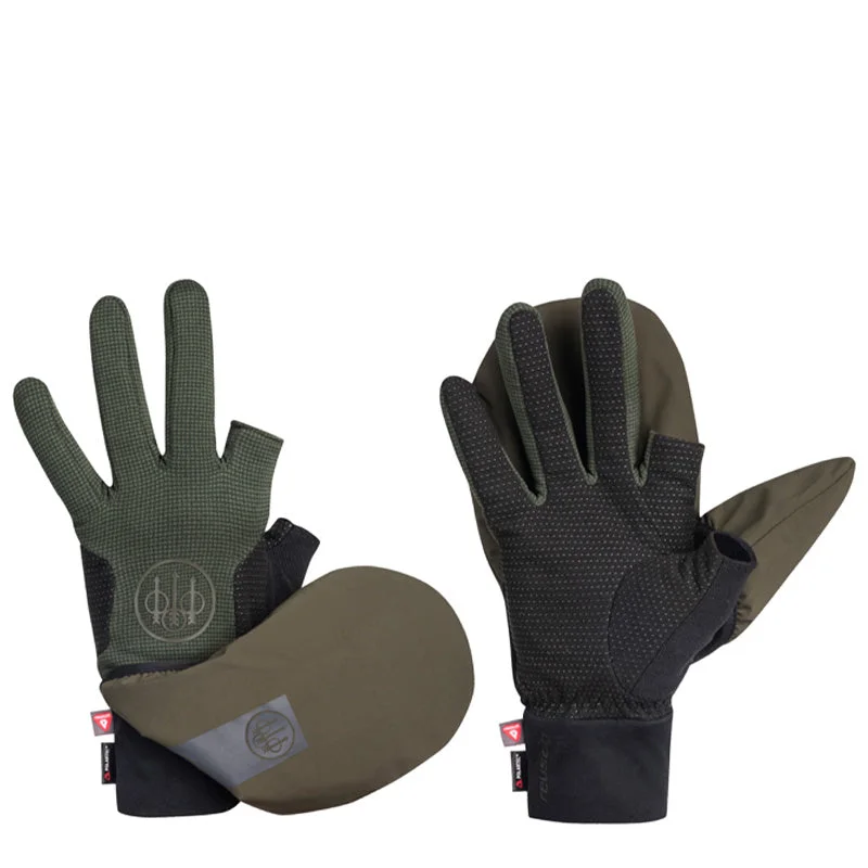 Beretta Padded Double Gloves Green Moss