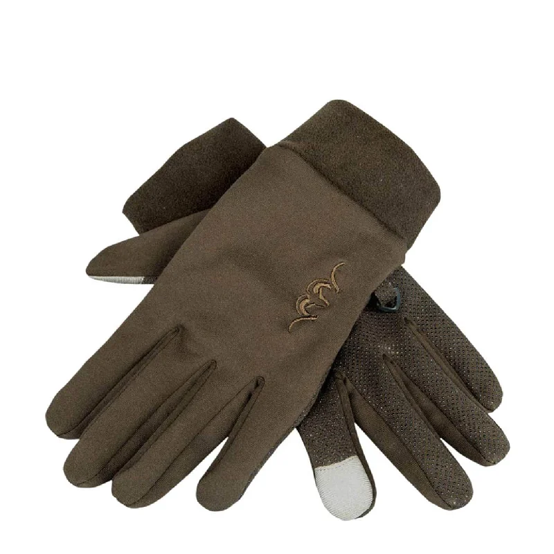 Blaser Touch Gloves Dark Brown