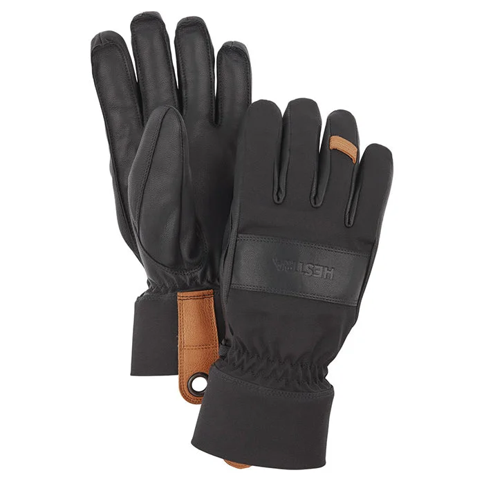 Hestra Highland Glove 5 Finger Black