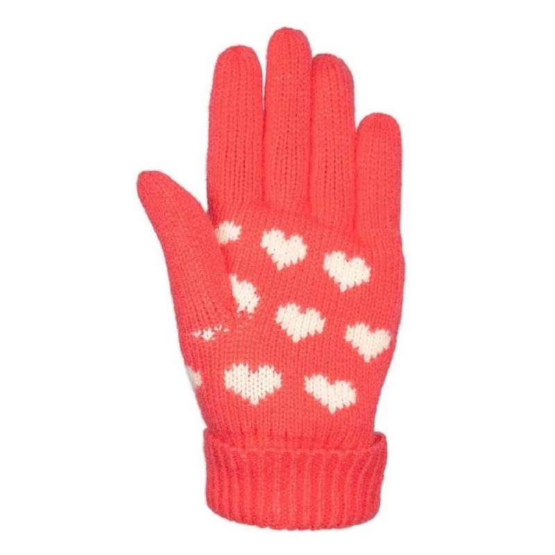 Trespass Girls Mary Hearts Gloves