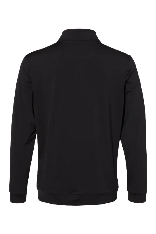 Adidas Mens Performance UPF 50+ 1/4 Zip Sweatshirt - Black - NEW