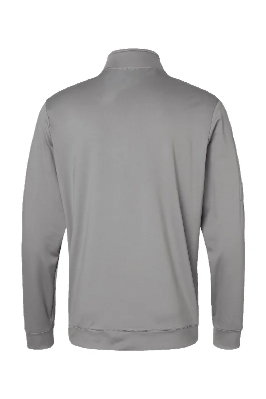 Adidas Mens Performance UPF 50+ 1/4 Zip Sweatshirt - Grey - NEW