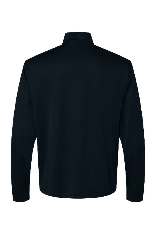 C2 Sport Mens Moisture Wicking 1/4 Zip Sweatshirt - Black - NEW