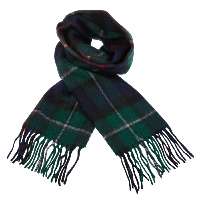 Cashmere Scottish Tartan Clan Scarf  Mackenzie