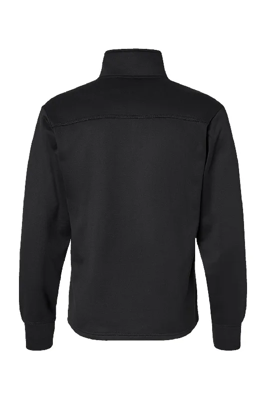 Champion Mens Sport 1/4 Zip Sweatshirt - Black - NEW