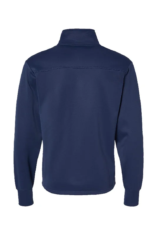 Champion Mens Sport 1/4 Zip Sweatshirt - Navy Blue - NEW