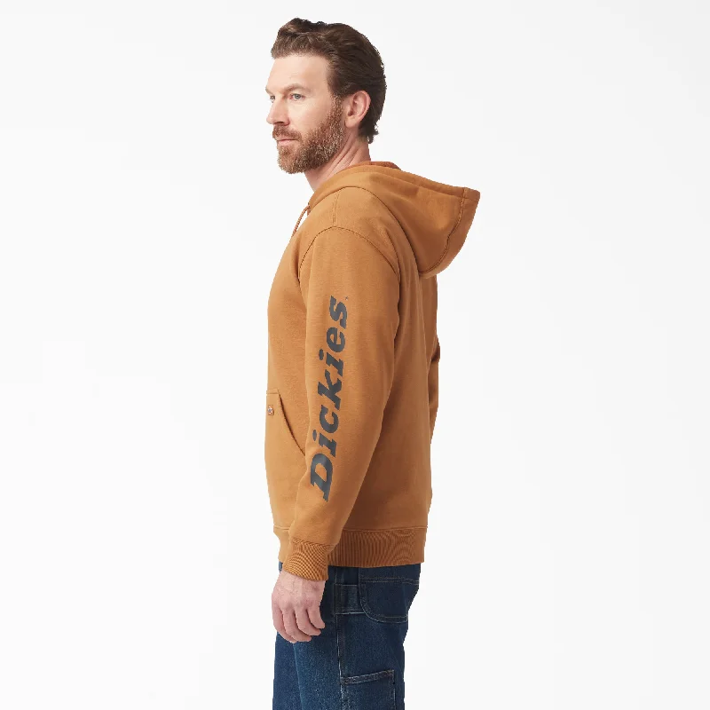 Dickies Men's Water Repellent Sleeve Logo Hoodie