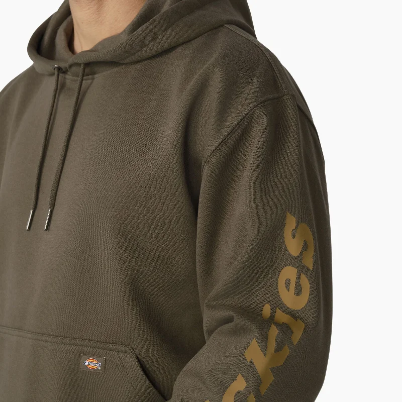 Dickies Men's Water Repellent Sleeve Logo Hoodie