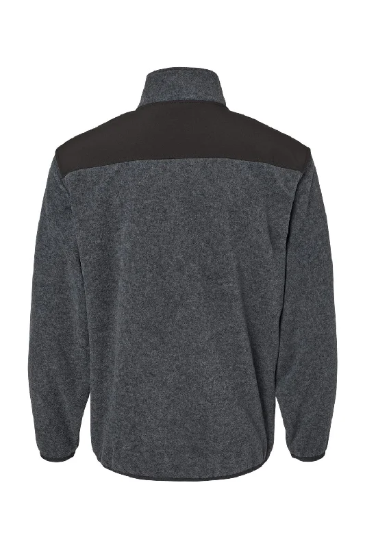 Dri Duck Mens Ranger Melange UPF 50+ Fleece Sweatshirt - Charcoal Grey - NEW