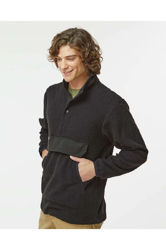 Dri Duck Mens Timber Mountain Anti Static Fleece Sweatshirt - Black - NEW