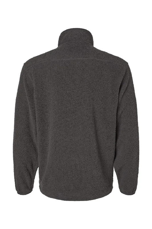 Dri Duck Mens Timber Mountain Anti Static Fleece Sweatshirt - Charcoal Grey - NEW