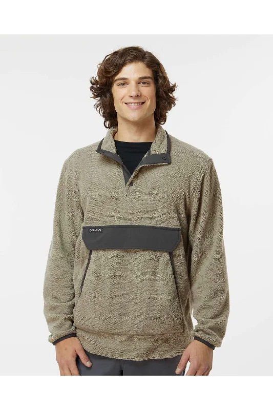 Dri Duck Mens Timber Mountain Anti Static Fleece Sweatshirt - Moss - NEW