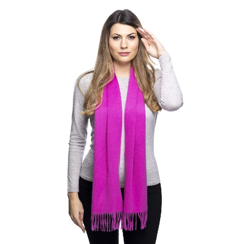 Edinburgh Cashmere Scarf Rosebud Pink