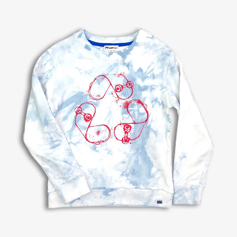 Highland Sweatshirt | Sky Tie-Dye