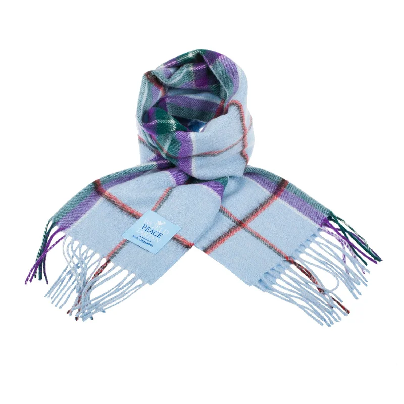 Lambswool Scottish Tartan Clan Scarf