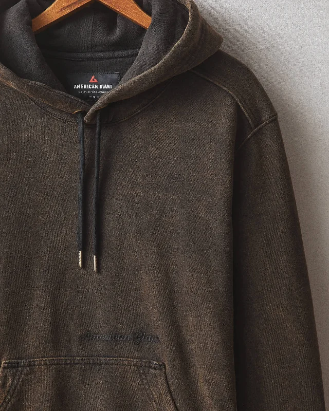 Classic Pullover - Mineral Wash - Black