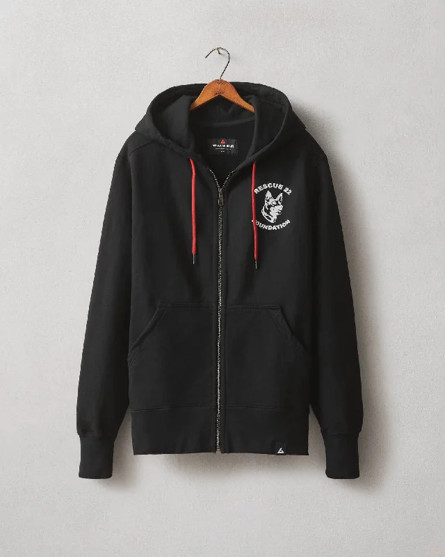 Rescue 22 Classic Full Zip - Black