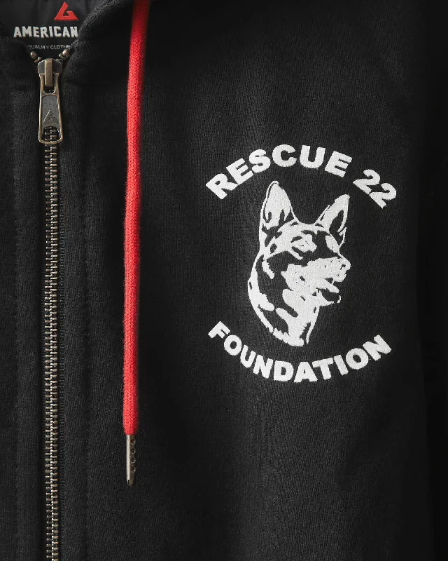 Rescue 22 Classic Full Zip - Black