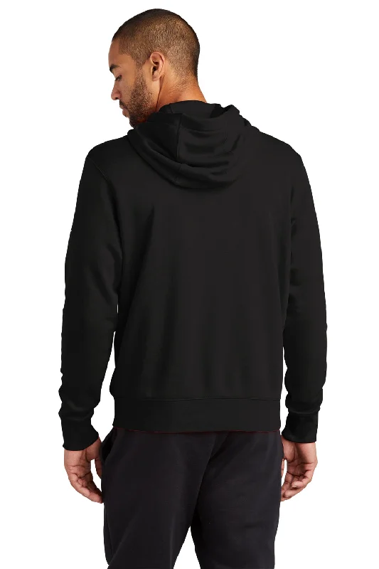 Nike Mens Club Fleece Full Zip Hooded Sweatshirt Hoodie - Black