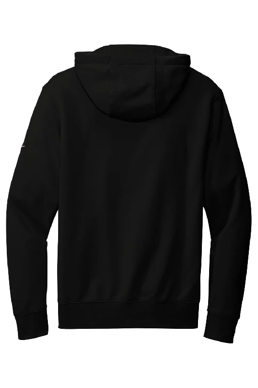 Nike Mens Club Fleece Full Zip Hooded Sweatshirt Hoodie - Black