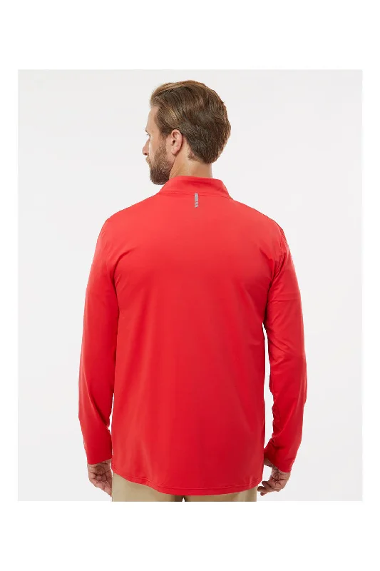 Oakley Mens Team Issue Podium 1/4 Zip Sweatshirt - Team Red - NEW