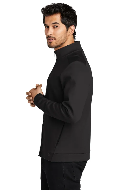 Ogio Mens Bolt Full Zip Sweatshirt - Blacktop