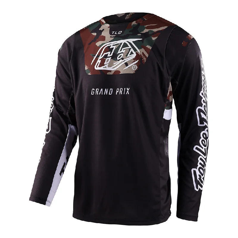 GP Pro Jersey Blends Camo Black / Green