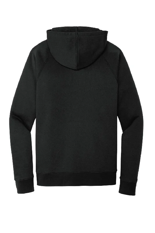 Sport-Tek Mens Drive Fleece Full Zip Hooded Sweatshirt Hoodie - Black