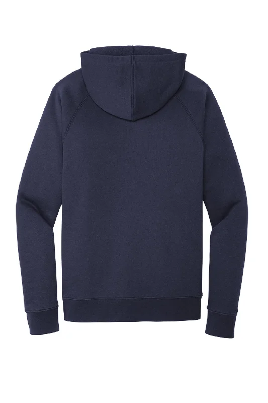 Sport-Tek Mens Drive Fleece Full Zip Hooded Sweatshirt Hoodie - True Navy Blue