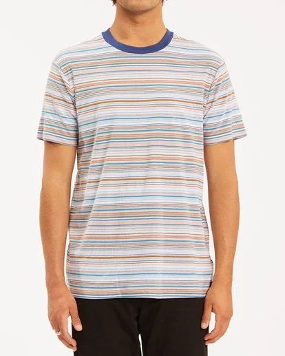 Billabong Men's Knits Tops Yarn Dyed Stripe Jersey Crewne