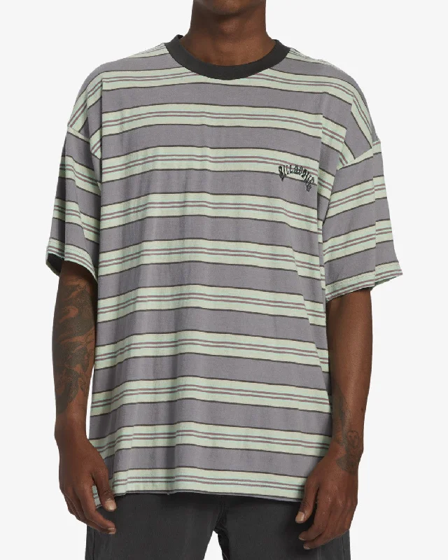 Billabong Men's Knits Tops Yarn Dye Stripe Crew Neck