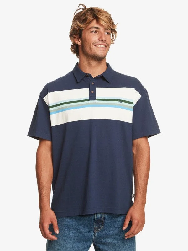 Quiksilver Men's Knits Tops Short Sleeve Polo Shirt