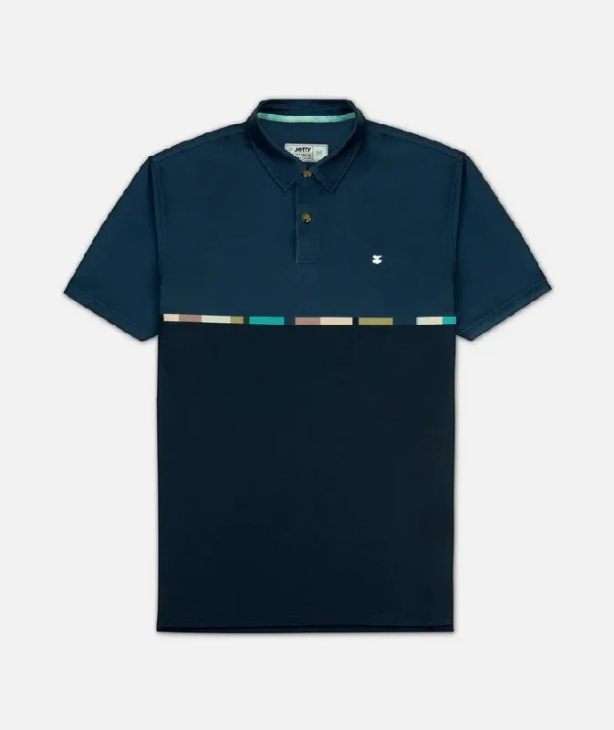 Jetty Men's Knits Tops Polo UPF 50 Sun Protection