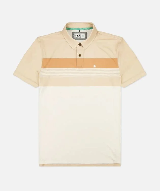 Jetty Men's Knits Tops Quick-Dry UPF 50+ Golf Polo