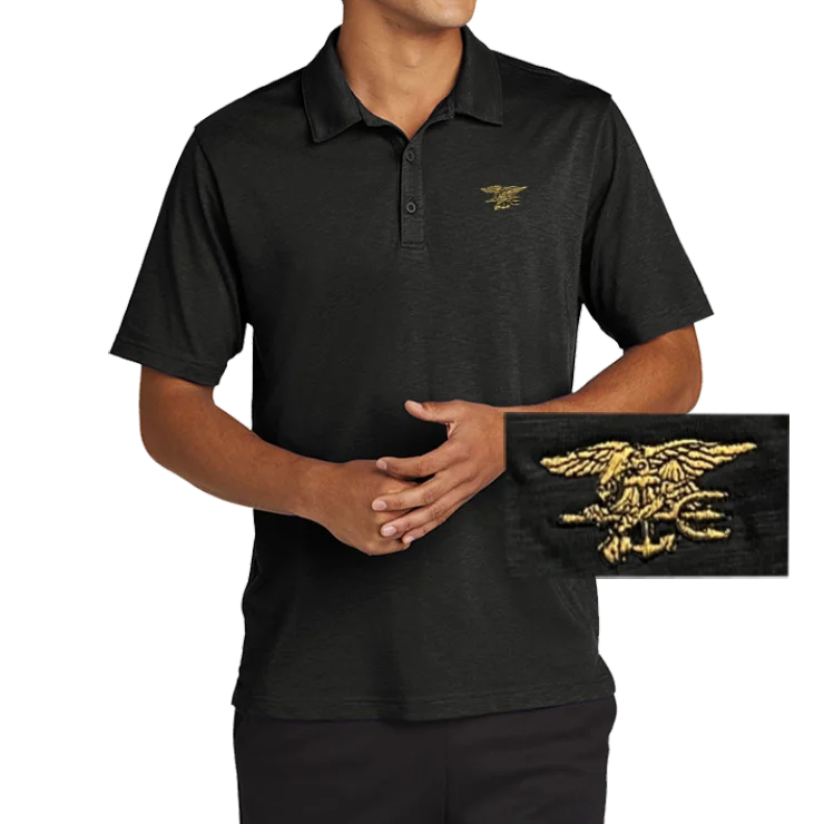 Trident Black Sport-Tek PosiCharge Strive Polo