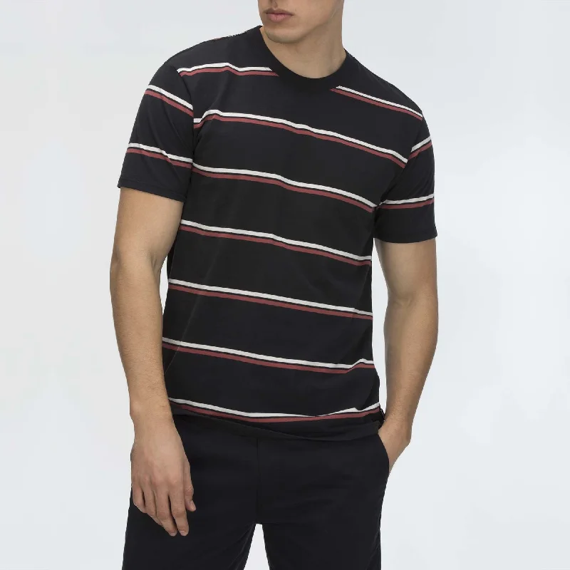 Hurley Men's Knits Tops Crew Neck Stripe