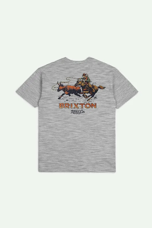 Wrangling S/S Standard T-Shirt - Heather Grey