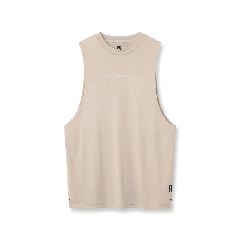 0837. 3D-Lite® 2.0 Lycra® Muscle Tank - Sand Smoke "RP"