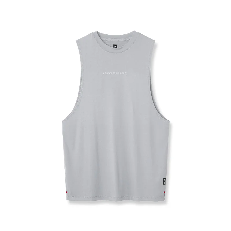 0837. 3D-Lite® 2.0 Lycra® Muscle Tank - Slate Grey "RP"