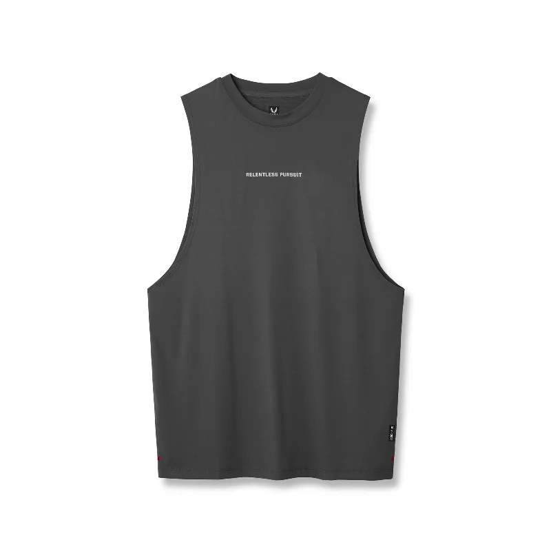 0837. 3D-Lite® 2.0 Lycra® Muscle Tank - Space Grey "RP"