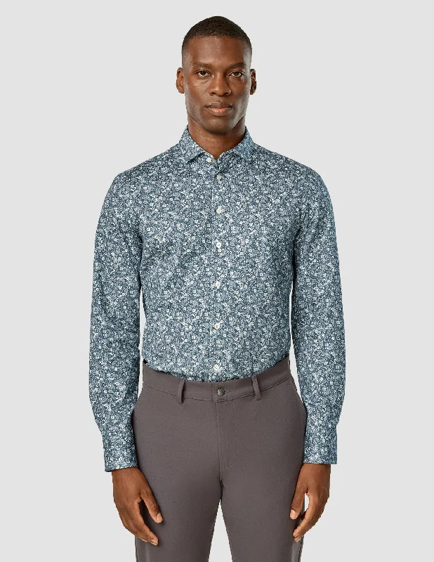 Classic Shirt Regular Midnight Bloom