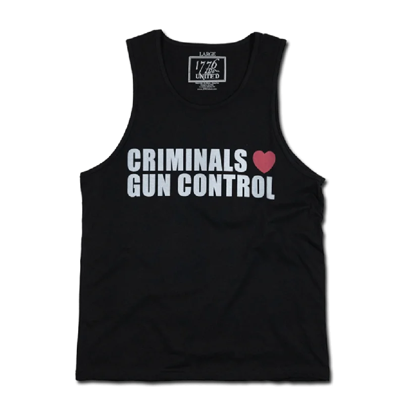 Criminals Love Gun Control Tank