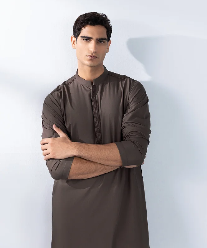 Embroidered Wash & Wear Kurta