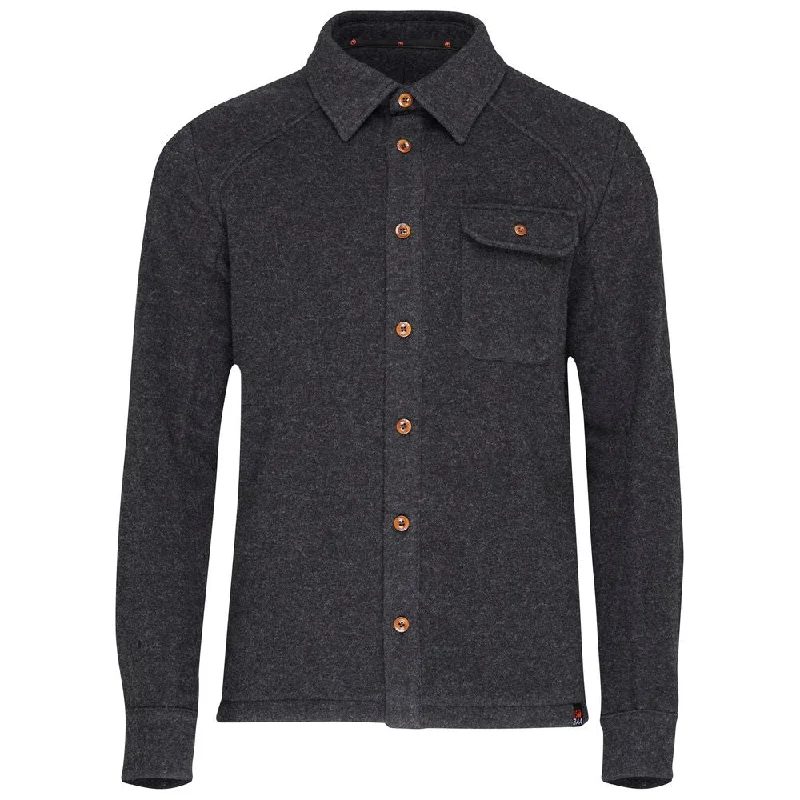 Mens Merino Blend Mountain Shirt (Smoke)