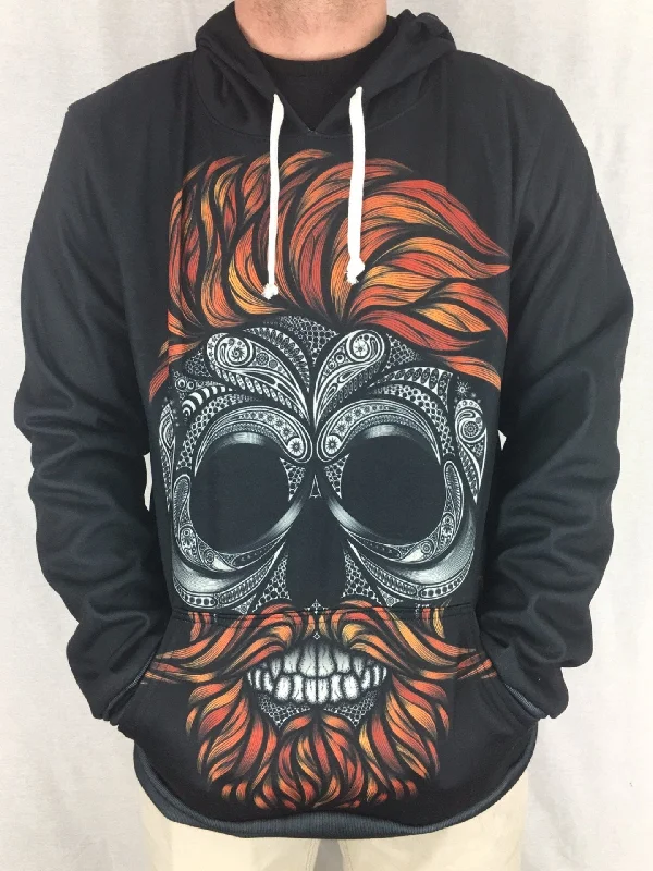 Bearded Skull Unisex Hoodie